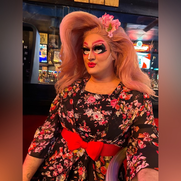 Floral Coverup 2XL | Flowy Plus Size Pool / Beach Coverup - Picture 6 of 6